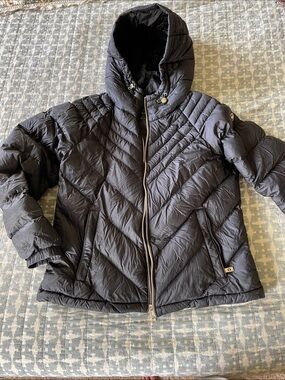 Michael Kors Black Packable Down Puffer Jacket